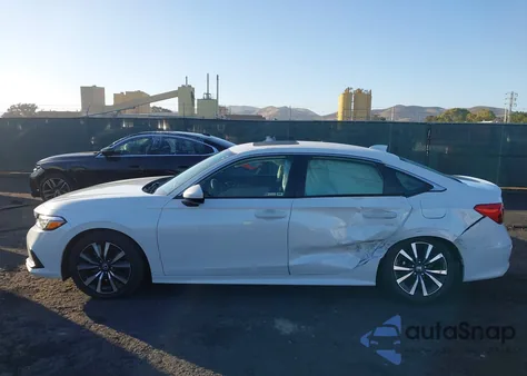 2022 Honda Civic Ex from USA, damaged, VIN JHMFE1F74NX001820